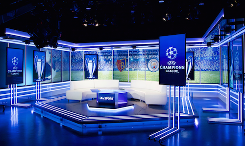 ITV Sport UEFA Champions League at BT Sport Studios 