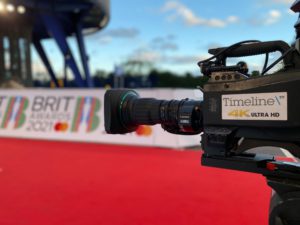 BRIT awards red carpet